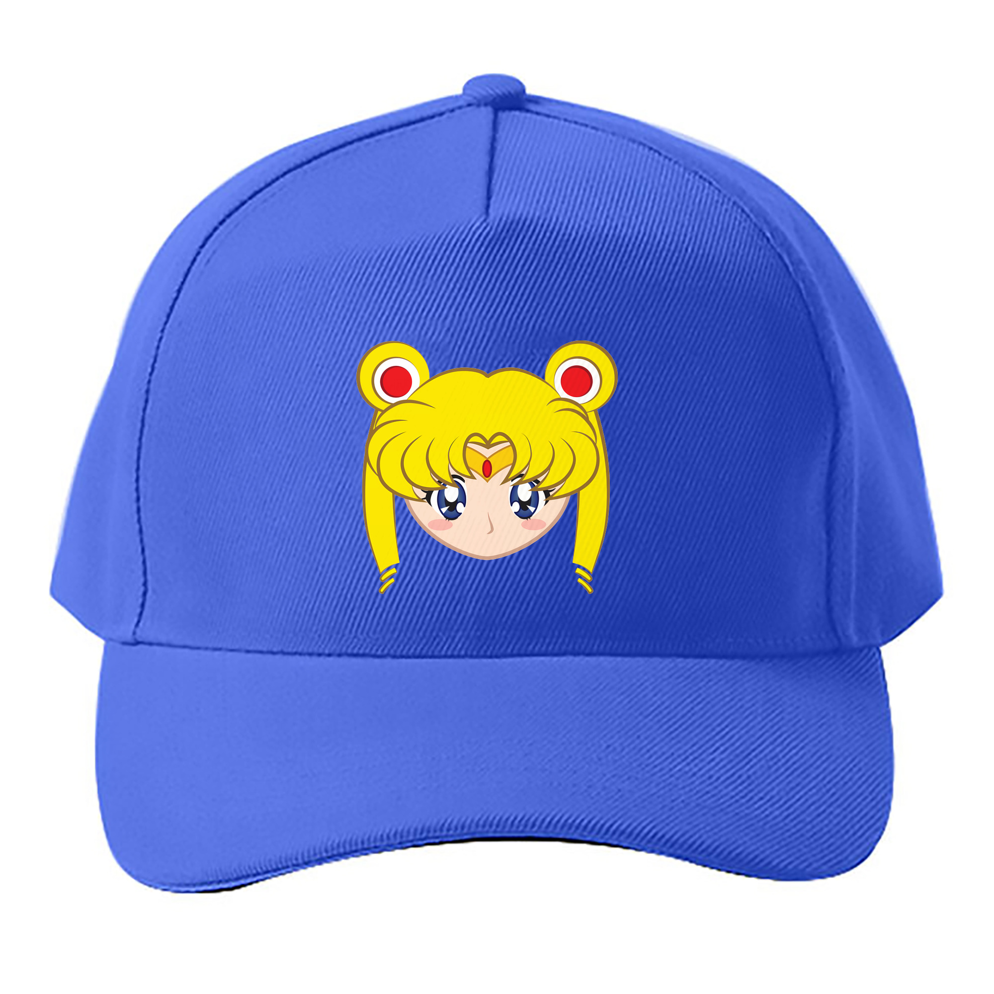（画像用） 美少女戦士セーラームーン 月野 うさぎ つきの うさぎ Sailor Moon Tsukino Usagi ベースボールキャップ 綿100％ 男女兼用 帽子 スポーツ